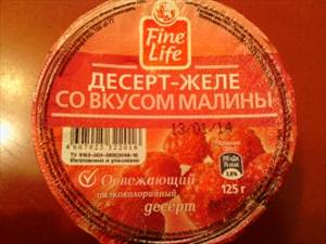 Fine Life Десерт-Желе со Вкусом Малины