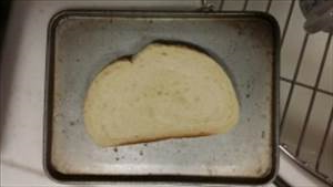 白パンのトースト