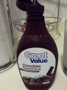 Great Value Chocolate Flavored Syrup