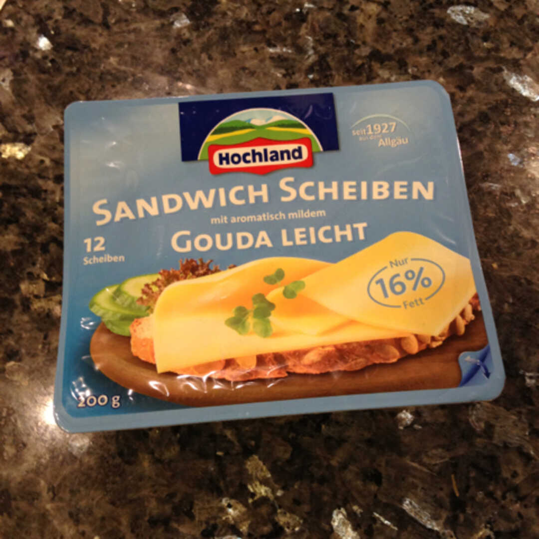 Hochland Sandwich Scheiben Gouda Leicht