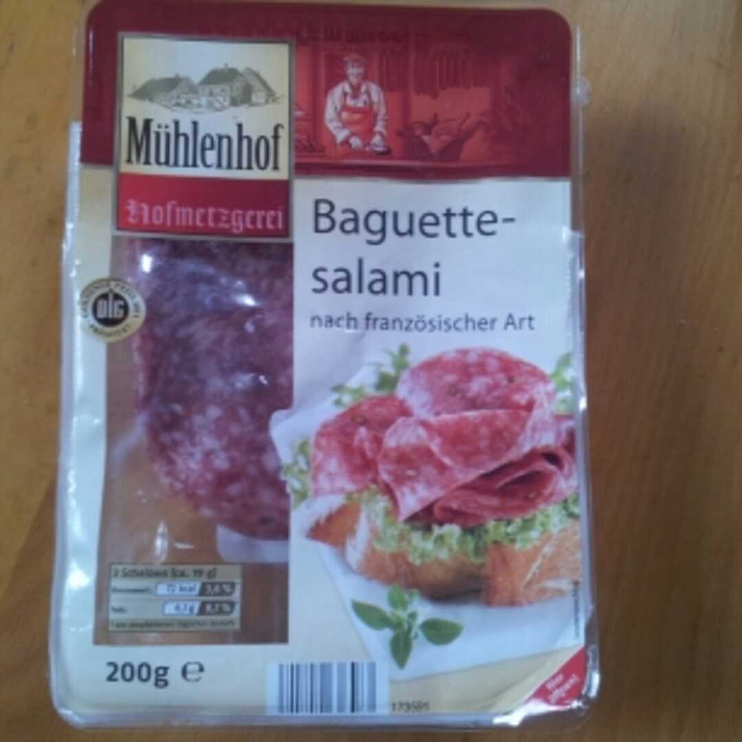 Mühlenhof Baguette-Salami