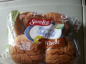 Sara Lee 80 Calories & Delightful Wheat Hamburger Buns