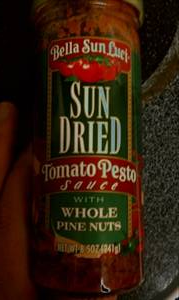 Bella Sun Luci Sun Dried Tomato Pesto Sauce with Whole Pine Nuts
