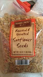 Toasted Sunflower Seed Kernels (Without Salt)