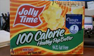 Jolly Time America's Best 94% Fat Free Microwave Popcorn