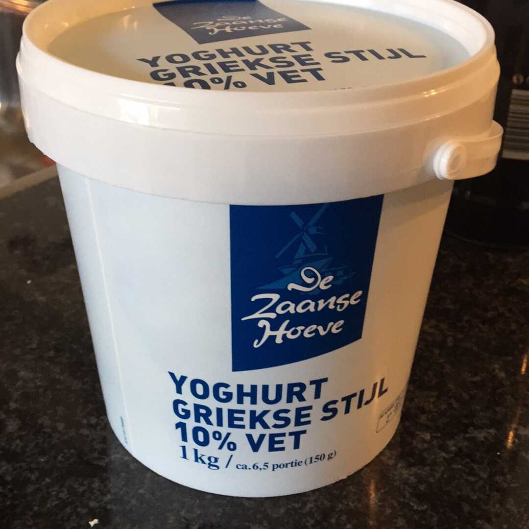 De Zaanse Hoeve Yoghurt Griekse Stijl 10%