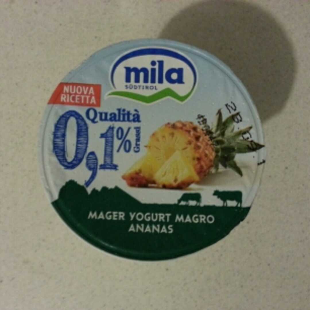 Mila Yogurt Magro Ananas