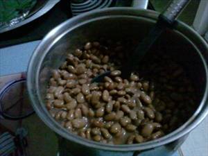 Cooked Pinto, Calico or Red Beans (Fat Not Added in Cooking)