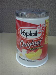 Yoplait Original 99% Fat Free Yogurt - Banana Creme