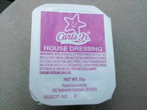 Carl's Jr. House Dressing