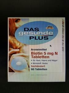 Das Gesunde Plus Biotin 5 Mg N Tabletten