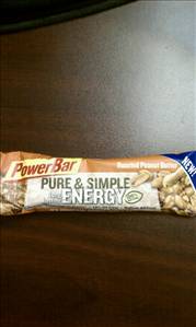 PowerBar Pure & Simple Energy Bar - Roasted Peanut Butter