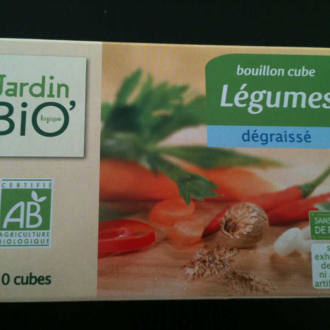 Jardin Bio Bouillon Cube Légumes Dégraissé