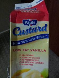 Pauls Custard Low Fat Vanilla 99% Fat Free