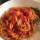 Spaghetti med Tomatsås utan Kött