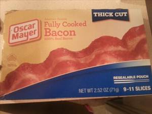 Oscar Mayer Fully Cooked Thick Cut Bacon