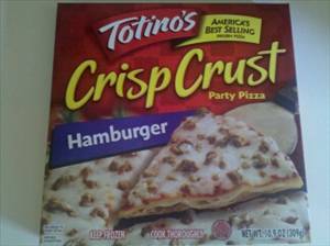 Totino's Hamburger Crisp Crust Party Pizza