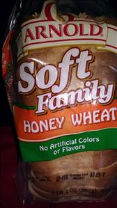 Arnold 100% Natural Soft Honey Wheat Bread