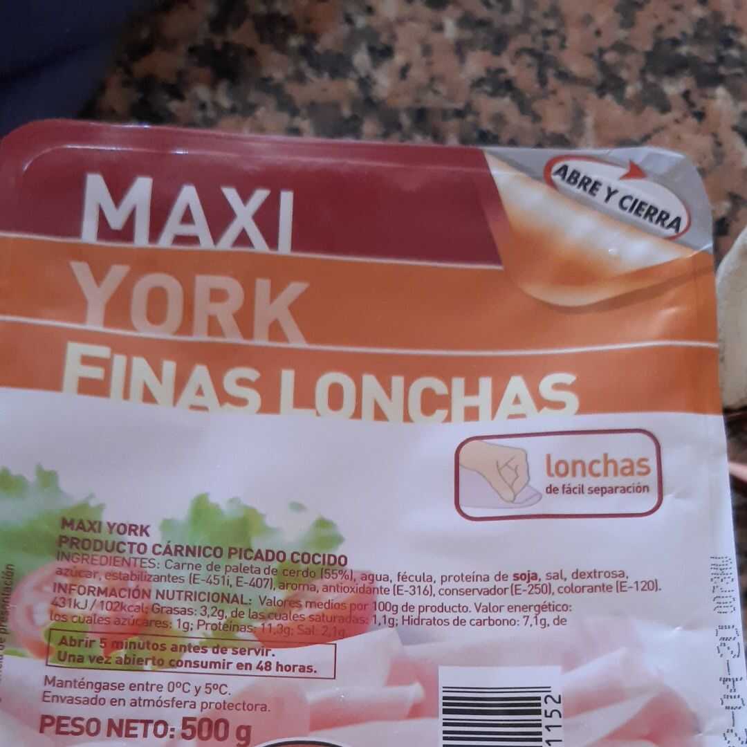 Hacendado Maxi York Finas Lonchas