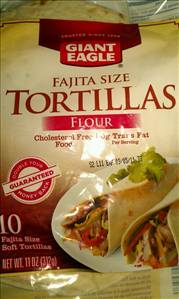 Giant Eagle Fajita Size Tortillas