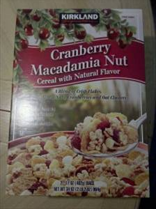 Kirkland Signature Cranberry Macadamia Nut Cereal
