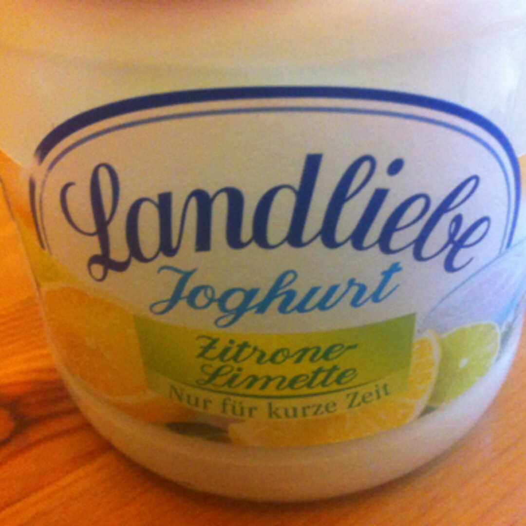 Landliebe Joghurt - Zitrone Limette