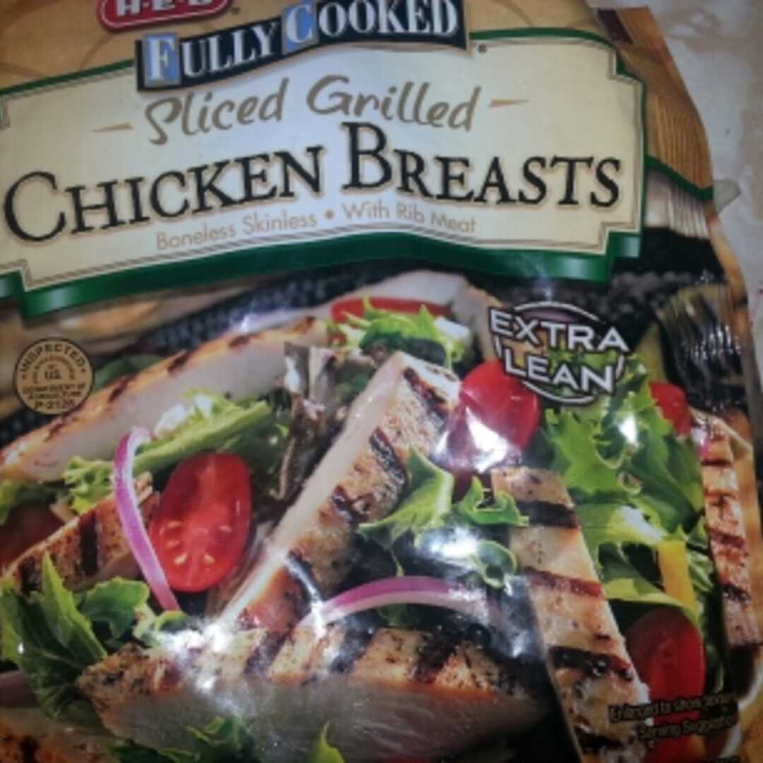 HEB Fully Cooked Grilled Sliced Chicken Breasts