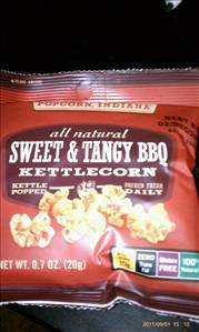 Popcorn, Indiana Sweet & Tangy BBQ Kettle Corn