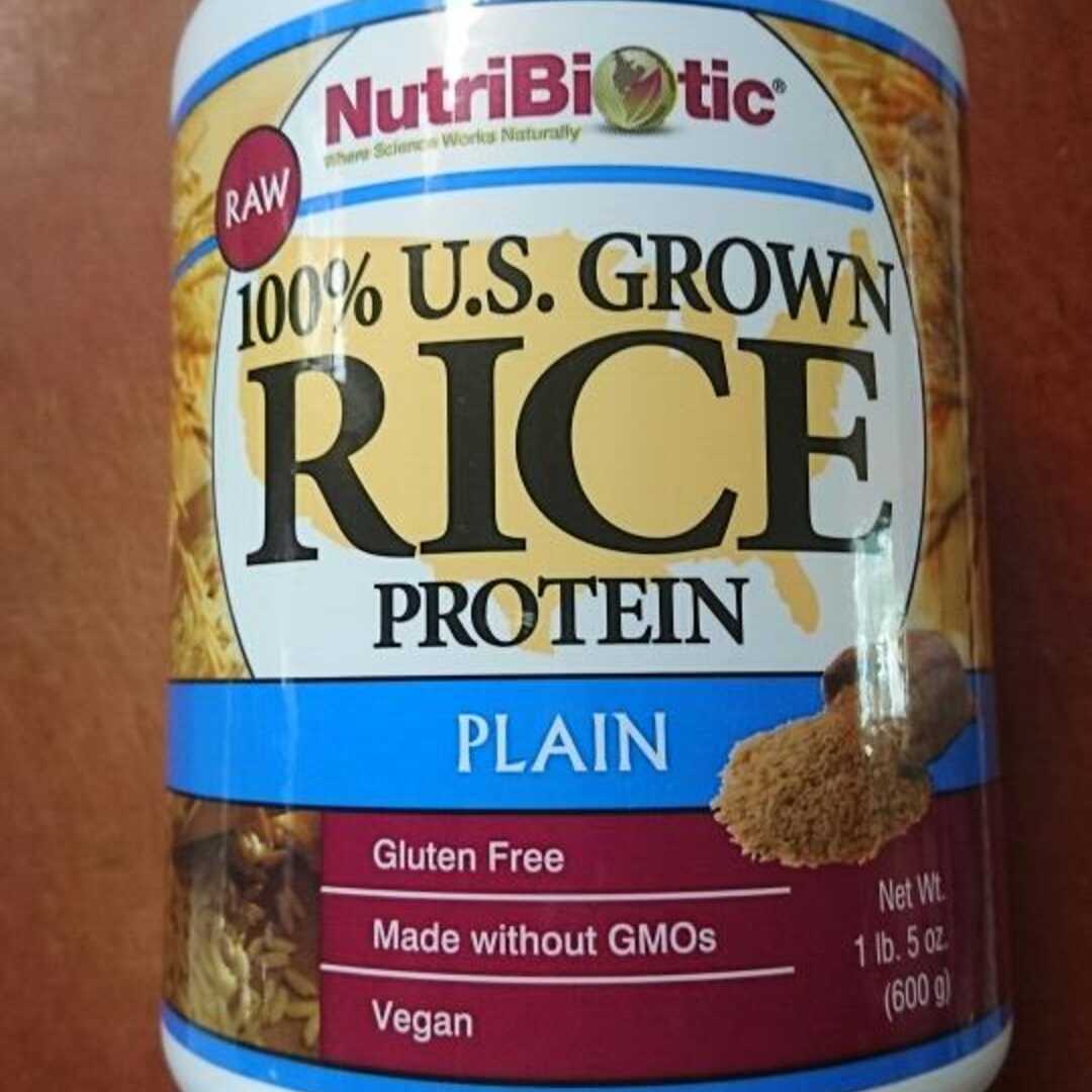 NutriBiotic Rice Protein - Plain