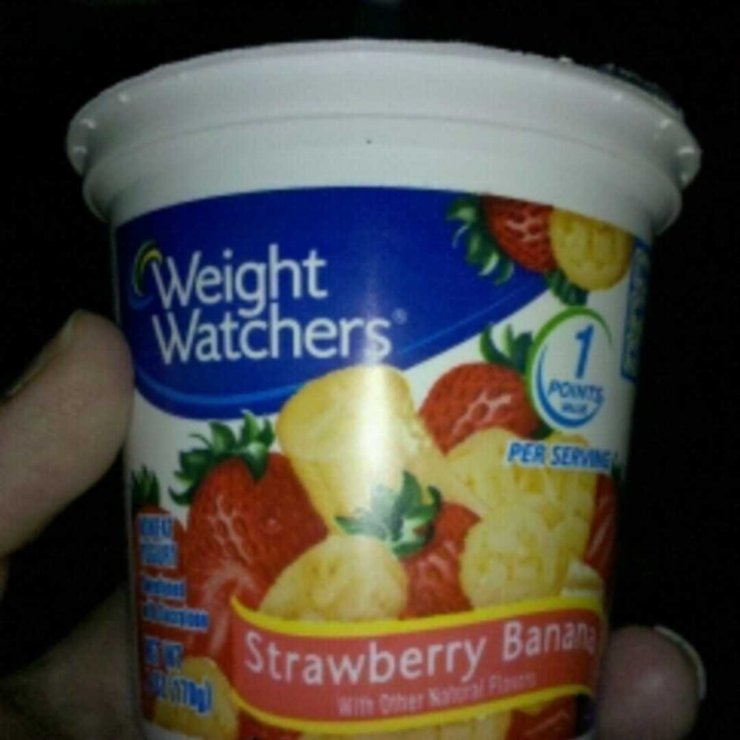 Weight Watchers Strawberry Banana Nonfat Yogurt