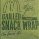 McDonald's Grilled Ranch Snack Wrap