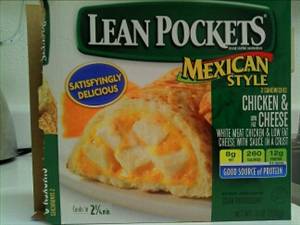 Lean Pockets Mexican Style Chicken & Cheese