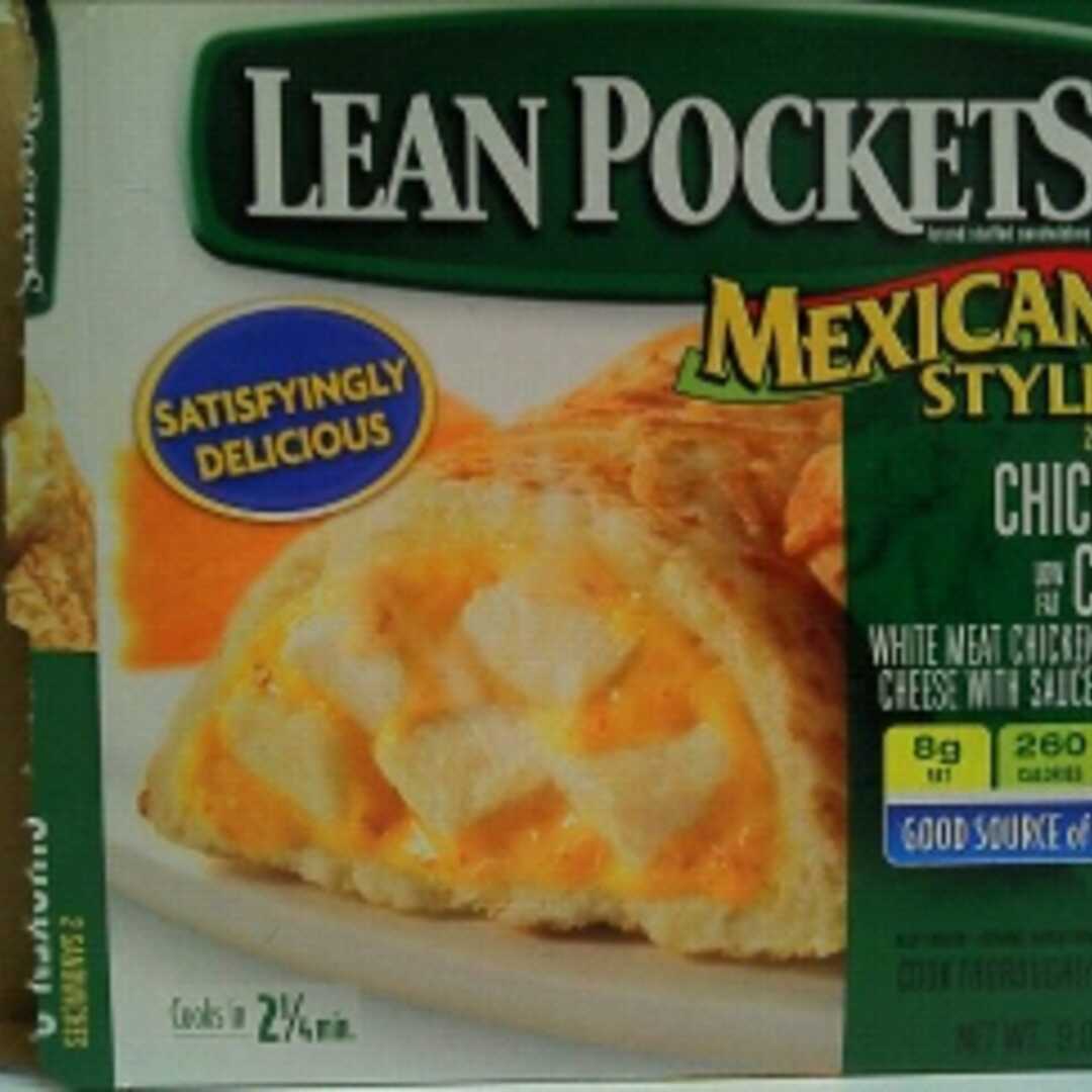 Lean Pockets Mexican Style Chicken & Cheese