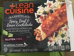 Lean Cuisine Spicy Beef & Bean Enchilada