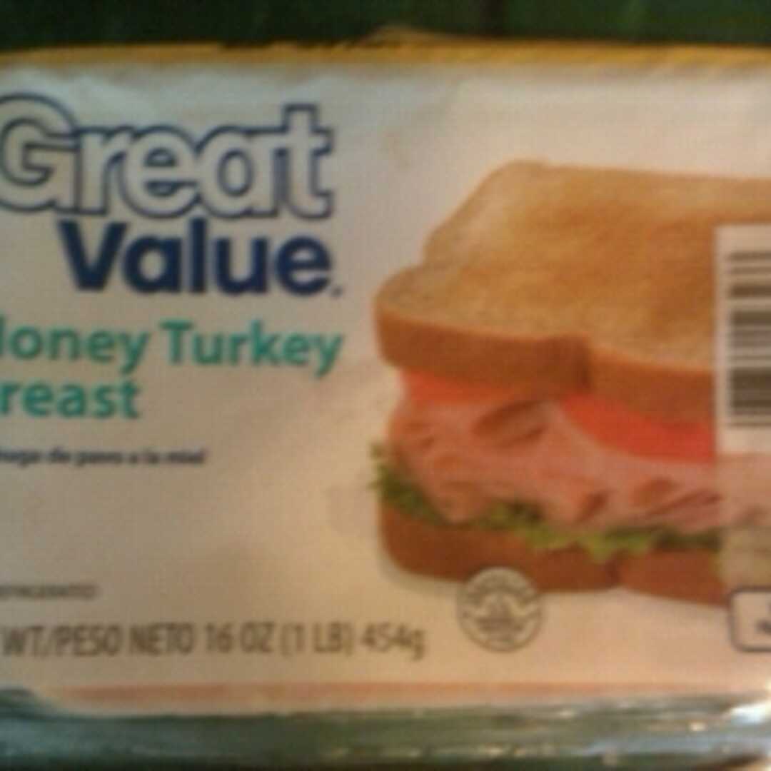 Great Value Sliced Honey Turkey Breast