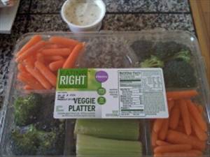 Eating Right Veggie Platter