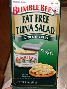 Bumble Bee Fat Free Tuna Salad with Crackers