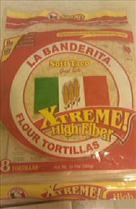 La Banderita Soft Taco Xtreme Fiber Flour Tortillas