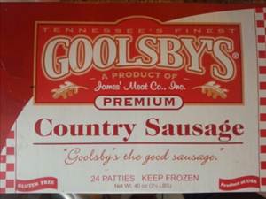 Goolsby's Country Sausage