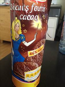 Lidl Biscuits Fourrés Cacao
