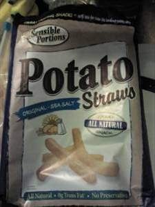 Sensible Portions Potato Straws - Salt & Pepper