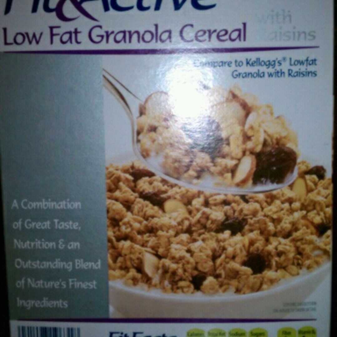 Fit & Active Low Fat Granola Cereal with Raisins