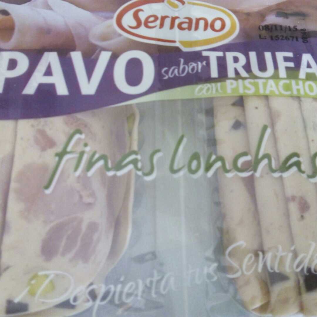 Serrano Pavo Sabor Trufa con Pistachos