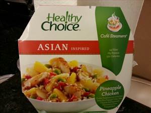 Healthy Choice Cafe Steamers Asian Inspired Pineapple Chicken