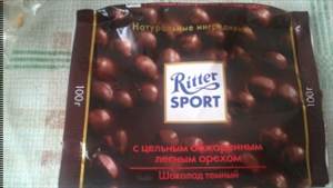 Ritter Sport Шоколад Тёмный с Фундуком