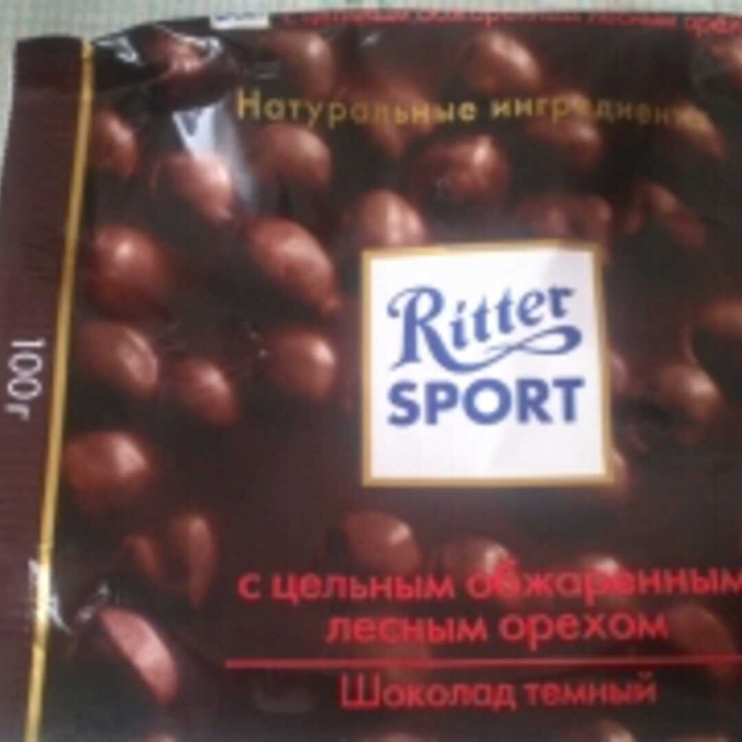 Ritter Sport Шоколад Тёмный с Фундуком