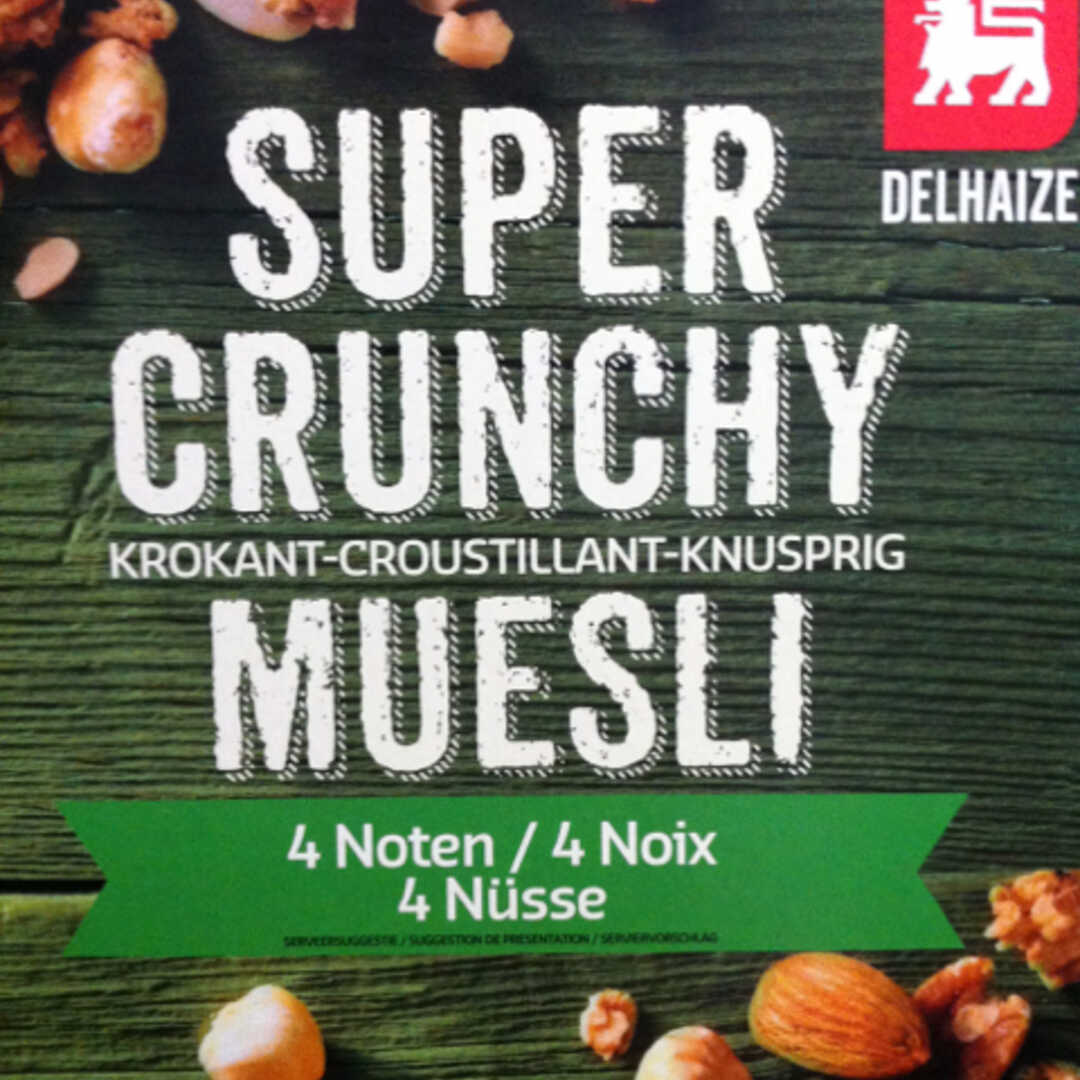 Delhaize Super Crunchy Muesli 4 Noten