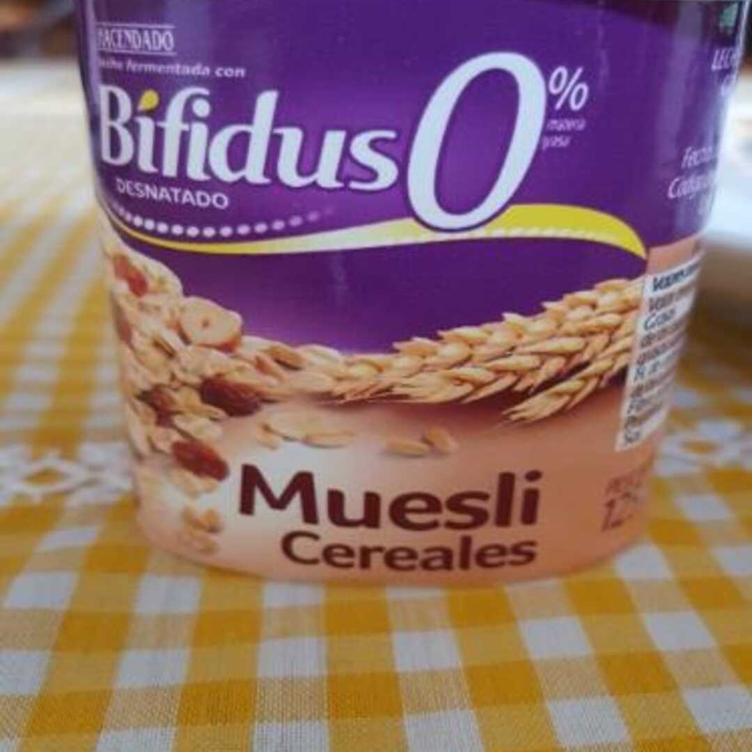 Hacendado Yogur Muesli y Cereales 0%