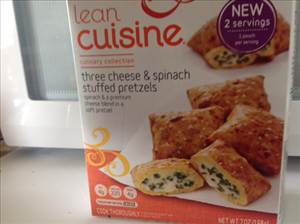 Lean Cuisine Three Cheese & Spinach Stuffed Pretzels