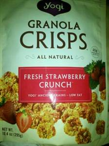 Yogi Granola Crisps - Fresh Strawberry Crunch